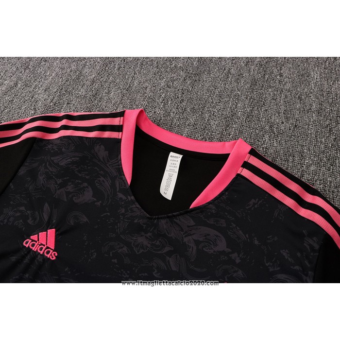 Tuta da Track Real Madrid Manica Corta 2021 2022 Nero